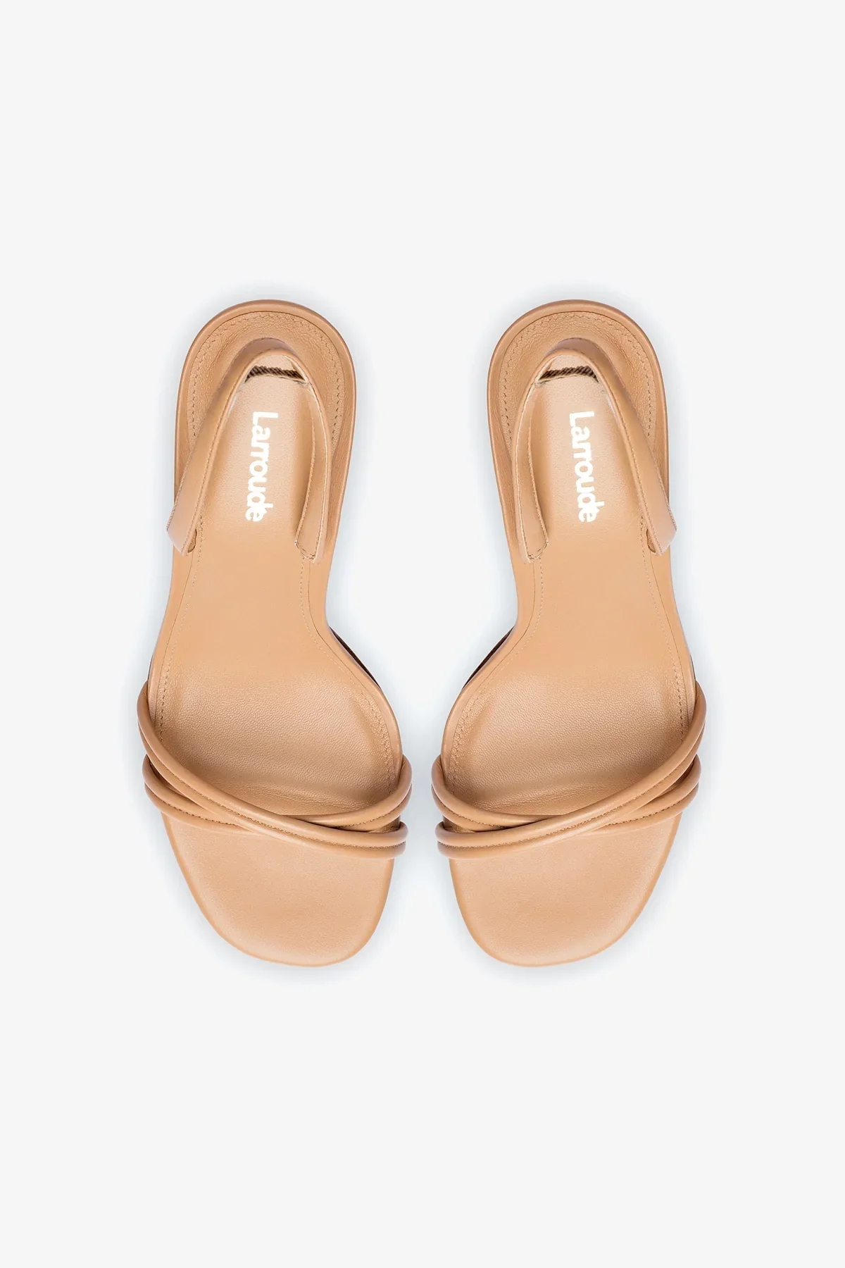 Annie Sandal In Tan Leather - Image 7