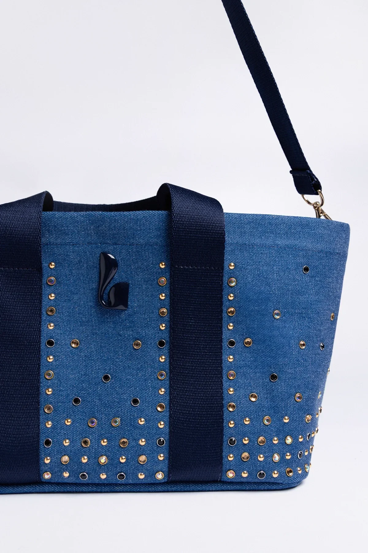 Americana Tote Bag Blue Denim - Image 3
