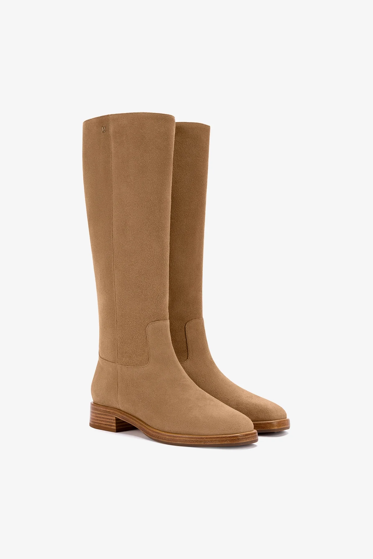 Anne Boot In Peanut Suede - Image 3