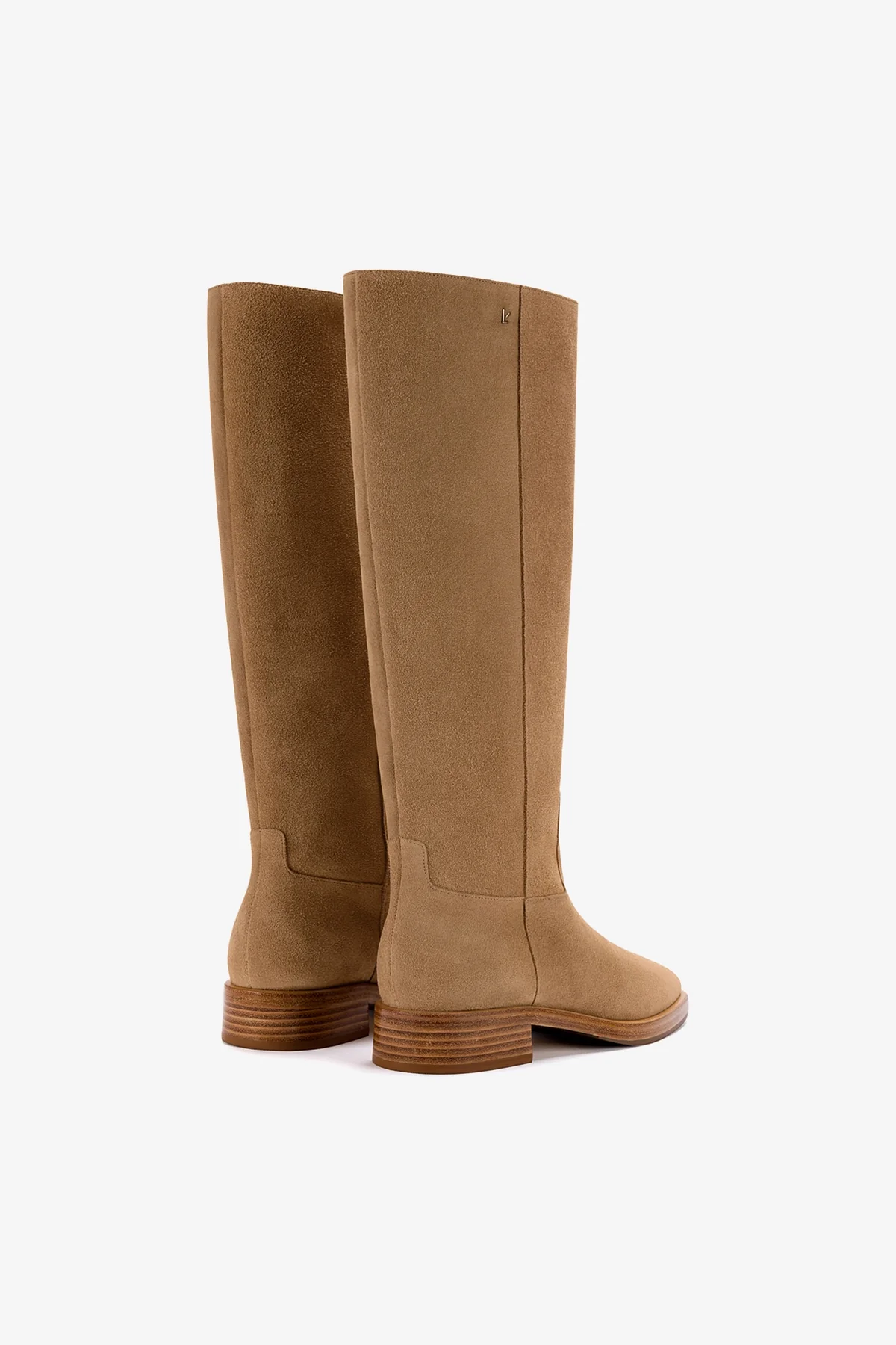 Anne Boot In Peanut Suede - Image 7