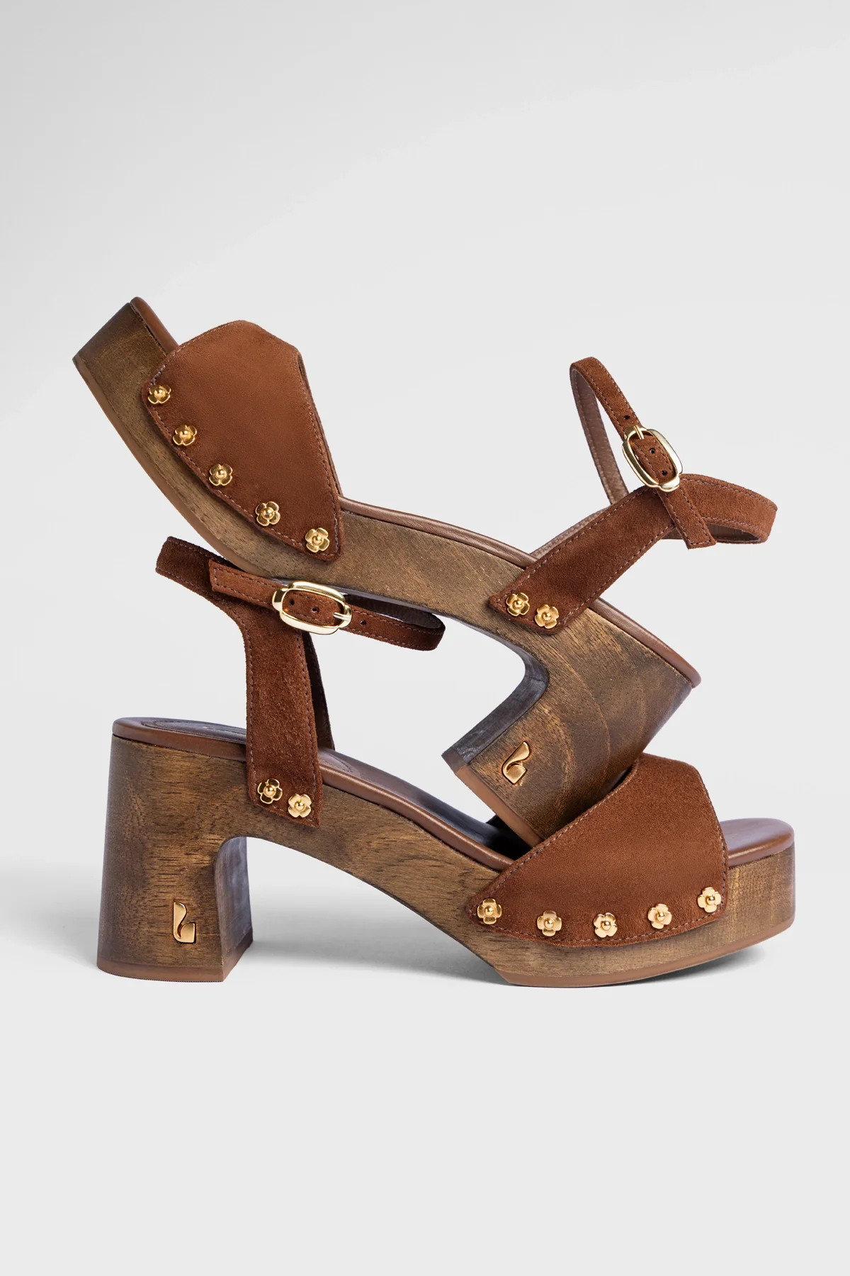 Willow Sandal Burnt Umber Suede - Image 2